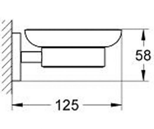 Мыльница Grohe Essentials (40444001)
