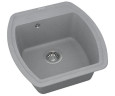 Кухонная мойка гранитная Vankor Norton, 51x48, серый (NORTON NMP 01.48 GRAY)
