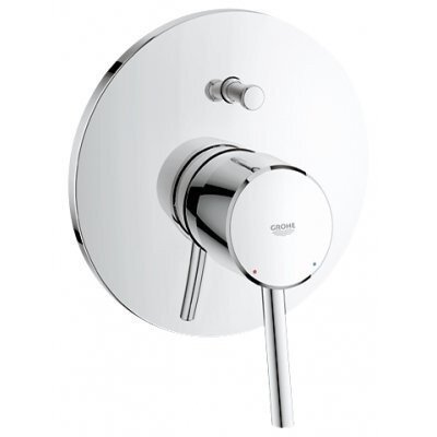 Змішувач для ванни Grohe Concetto, одноважільний, хром (32214001)