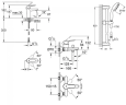 Комплект смесителей 3 в 1 Grohe BauEdge, хром (UA123365S0)