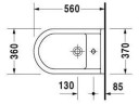 Біде підлогове Duravit Starck-3 (2230100000)