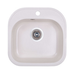 Кухонная мойка гранитная Cosh, 48x48, белый (COSH4849K203)