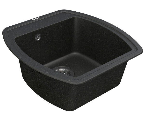 Кухонная мойка гранитная Vankor Norton, 51x48, черный (NORTON NMP 01.48 BLACK)