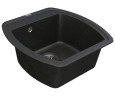 Кухонная мойка гранитная Vankor Norton, 51x48, черный (NORTON NMP 01.48 BLACK)