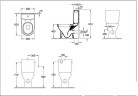 Унітаз компакт Villeroy&Boch O.Novo (565810R1)