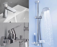Комплект смесителей 3 в 1 Grohe BauLoop, хром (UA123215M0)