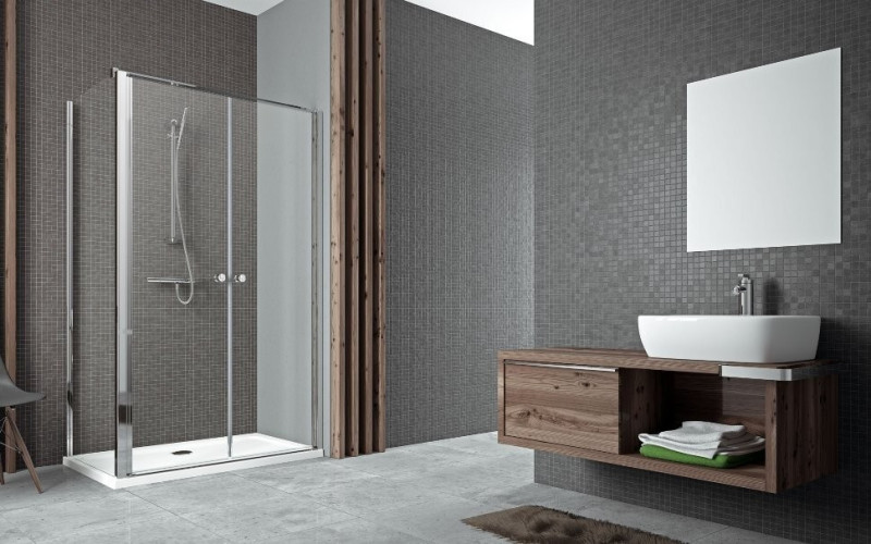 Душевая стенка Radaway Eos II DWD+S S1 80L, левая (3799410-01L)