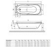 Ванна акриловая Excellent Sekvana, 150x71 (WAEX.SEK15WH)