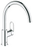 Смеситель для кухни Grohe BauLoop, однорычажный, хром (31368000)