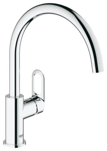 Змішувач для кухні Grohe BauLoop, одноважільний, хром (31368000)