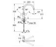 Змішувач для кухні Grohe BauLoop, одноважільний, хром (31368000)