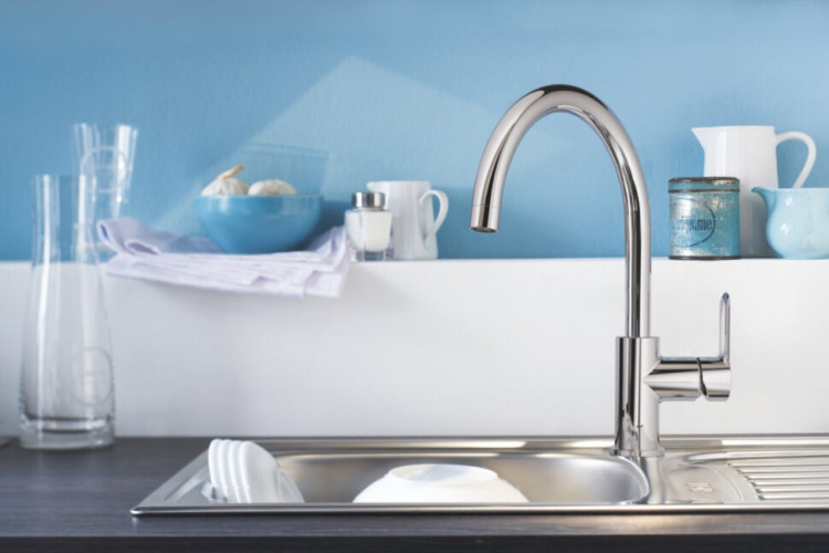 Змішувач для кухні Grohe BauLoop, одноважільний, хром (31368000)