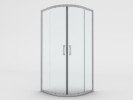 Душова кабіна AM.PM Bliss Round, 90x90 (W56G-301-090MT)