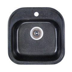 Кухонная мойка гранитная Cosh, 48x48, черный (COSH4849K420)
