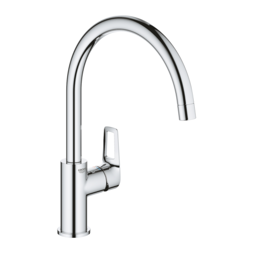 Смеситель для кухни Grohe BauLoop, однорычажный, хром (31368001)