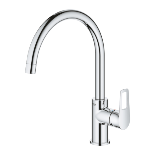 Смеситель для кухни Grohe BauLoop, однорычажный, хром (31368001)