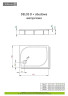 Душевой поддон Radaway Delos D, 80x75 (4D87514-03L)