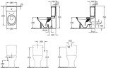 Унитаз компакт Villeroy&Boch O.Novo (56611001)