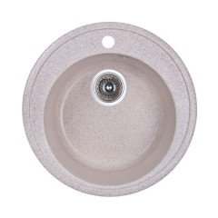 Кухонна мийка гранітна Cosh, 51x51, бежевий (COSHD51K300)