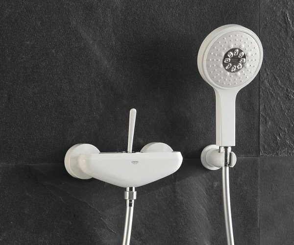 Cмеситель для душа Grohe Eurodisc, джойстик, белый (23430LS0)