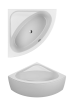 Ванна акриловая Villeroy&amp;Boch Loop&amp;Friends Oval, 140х140 (UBA140LFO3V-01)