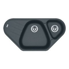 Кухонна мийка гранітна Franke AZG 661-E, 96x50, графіт (114.0499.221)