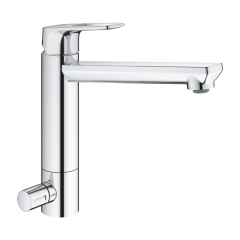 Смеситель для кухни Grohe BauLoop, однорычажный, хром (31713000)