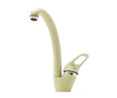 Смеситель для кухни Interline Eco, однорычажный, слоновая кость (ECO OLD WHITE)