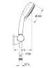 Душевой гарнитур Grohe New Tempesta Cosmopolitan (27584002)