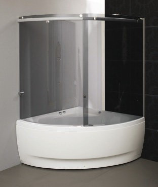 Шторка для ванны Balteco Linea, 155x153 (LINEA)