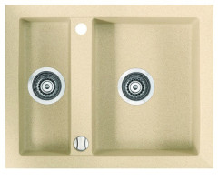 Кухонна мийка гранітна Marmorin Cire, 63x50, бежевий (3755030)