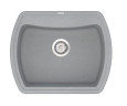 Кухонная мойка гранитная Vankor Norton, 63х51, серый (NORTON NMP 01.63 GRAY)