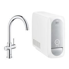 Смеситель для кухни Grohe Blue Home, однорычажный, хром (31455000)
