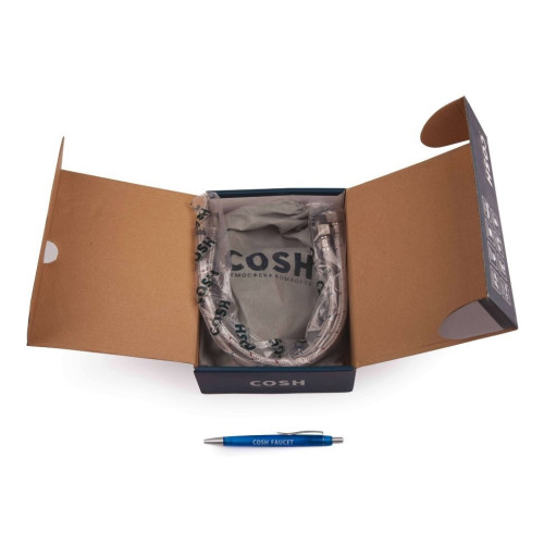 Cмеситель для умывальника Cosh, однорычажный, хром (COSHCRMS09001F)