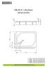 Душевой поддон Radaway Delos D, 90x75 (4D97514-03R)