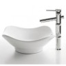 Умывальник накладной Kraus White Tulip, 39 (KCV-135)