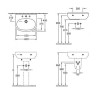 Умывальник подвесной Villeroy&Boch O.Novo, 60 (516062R1)