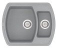 Кухонная мойка гранитная Vankor Norton, 63х51, серый (NORTON NMP 03.63 GRAY)