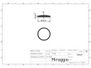 Накладка на злив для умивальника SMART, матова