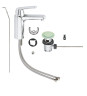 Комплект змішувачів 3 в 1 Grohe Eurosmart Cosmopolitan, хром (126114M)