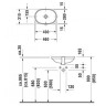 Умывальник врезной Duravit Foster, 46 (336430000)