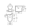 Біде підлогове Jacob Delafon Odeon Up (Е 4738-00)