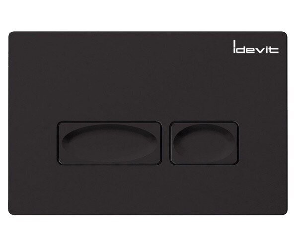 Смывная клавиша Idevit, черная (53-01-04-033)