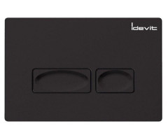 Смывная клавиша Idevit, черная (53-01-04-033)