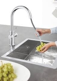 Змішувач для кухні Grohe Blue Home, одноважільний, хром (31541000)