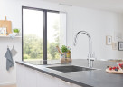 Змішувач для кухні Grohe Blue Home, одноважільний, хром (31541000)