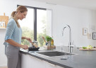 Змішувач для кухні Grohe Blue Home, одноважільний, хром (31541000)