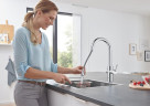 Змішувач для кухні Grohe Blue Home, одноважільний, хром (31541000)