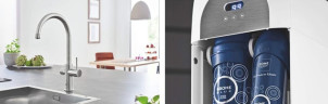 Змішувач для кухні Grohe Blue Home, одноважільний, хром (31541000)