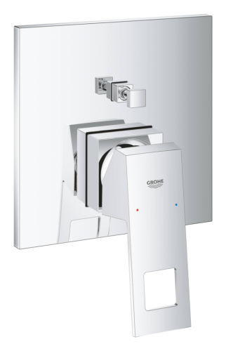 Смеситель для ванны Grohe Eurocube, однорычажный, хром (24062000)
